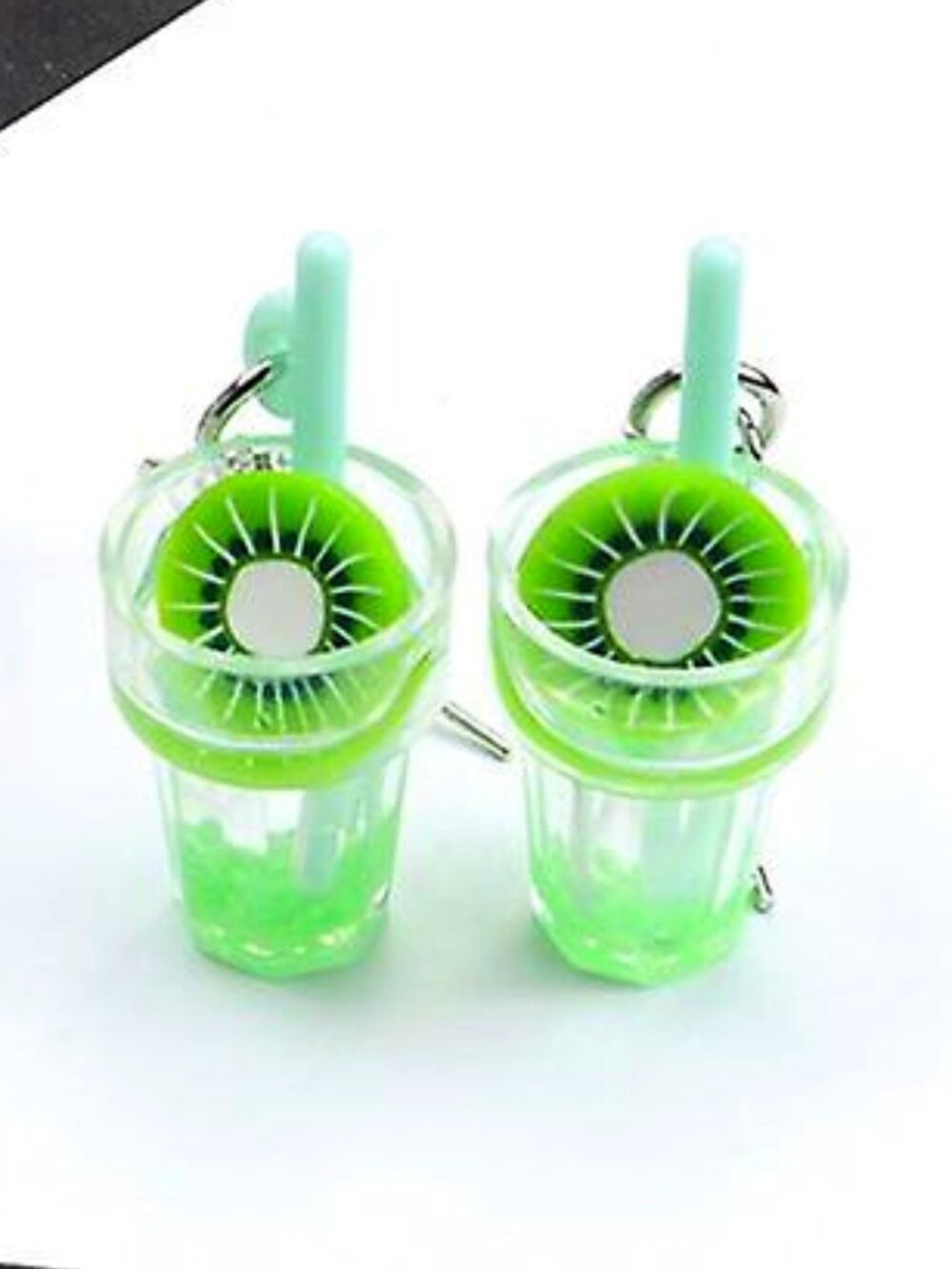 [NEW] Women's Kiwi Drink Earrings
